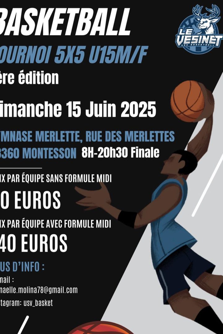 TOURNOI 5×5 U15M/F